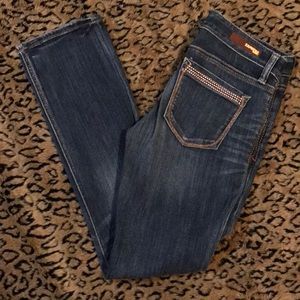 Express Rose Gold Detail Jean